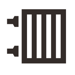 Central heating icon