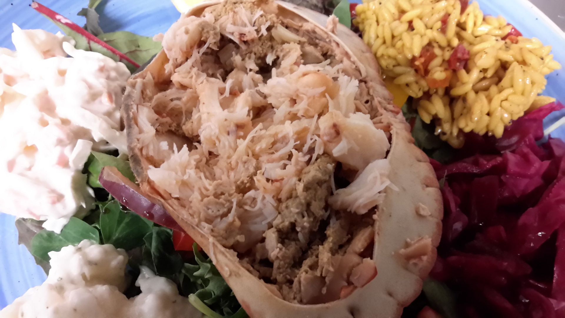 locally sourced seafood