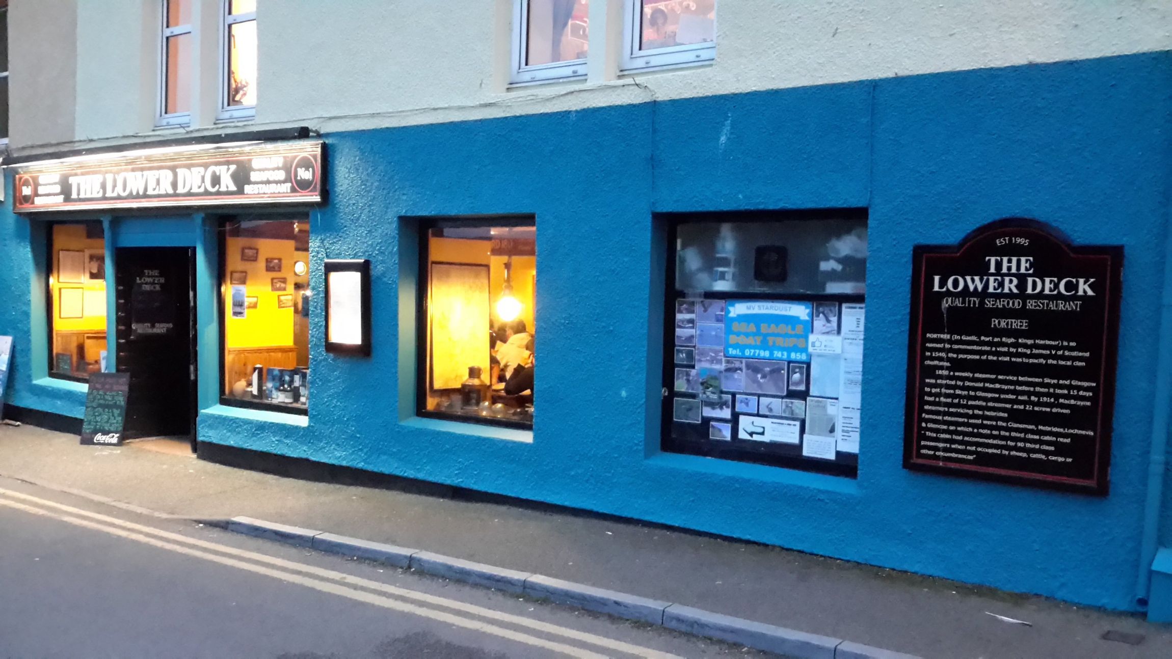 Seafood Restaurant by the seafront