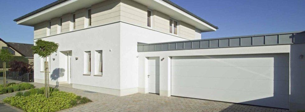 porta garage bianca