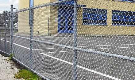 welded mesh fence