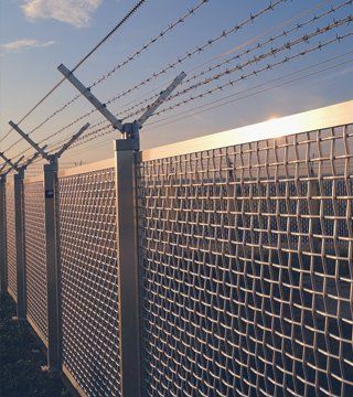 metal fence