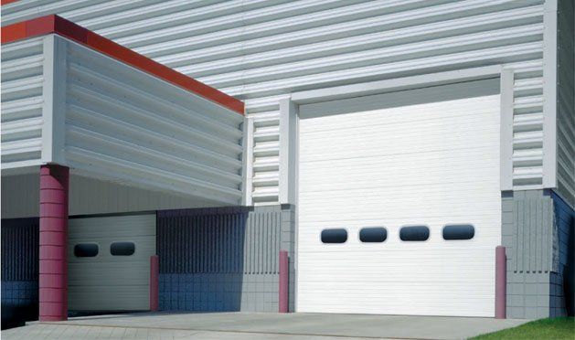 large industrial overhead door in Spring, TX