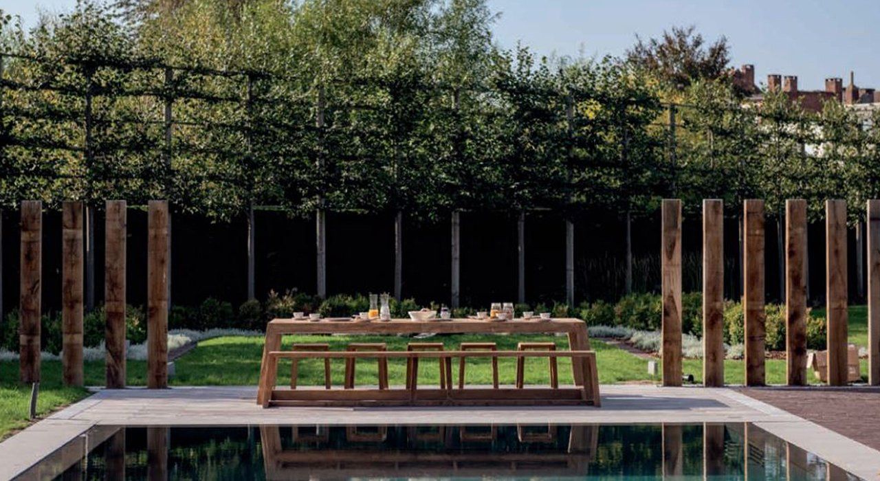 Gescova hermosa dining outdoor furniture for terrace