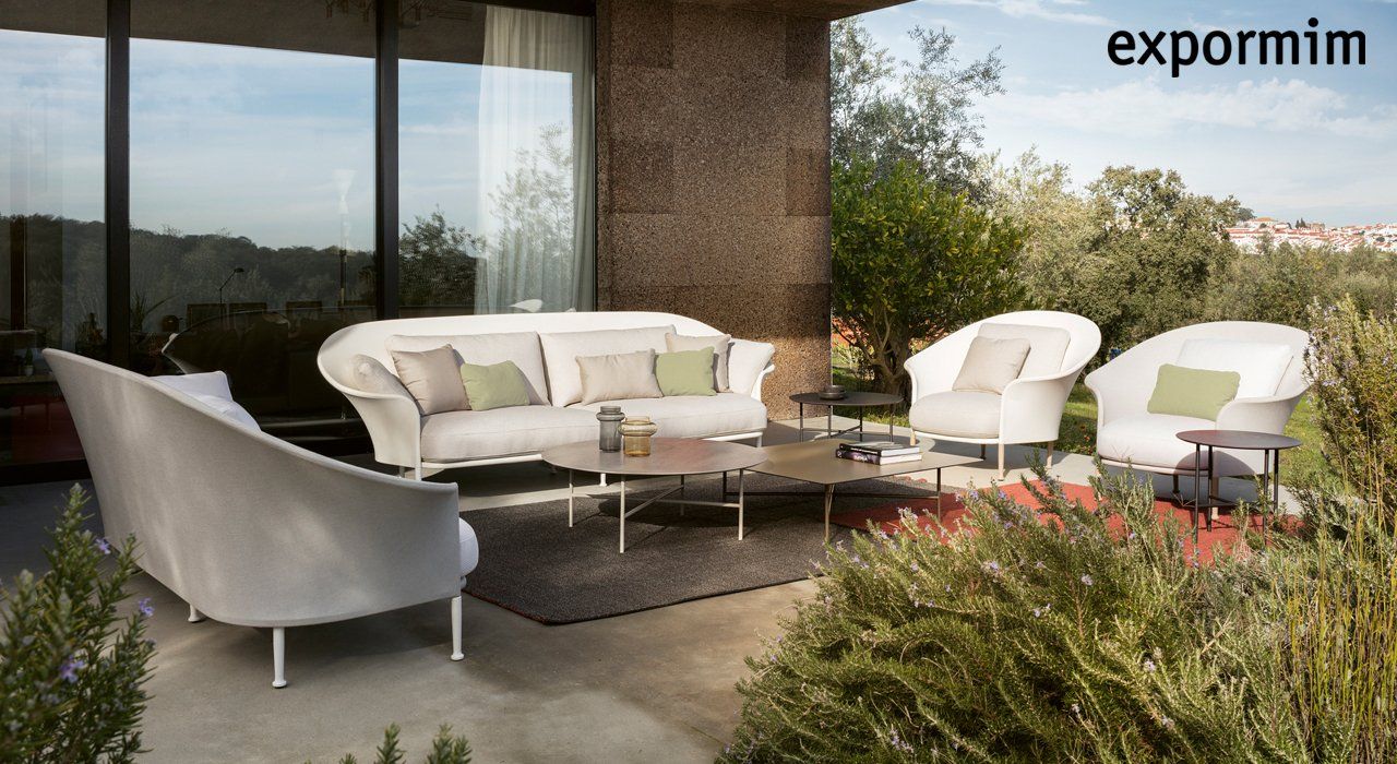 Expormim designer outdoor furniture for garden terrace or patio
