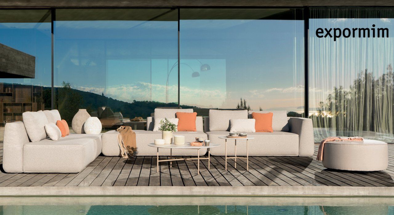 Exterior quality outdoor sofas