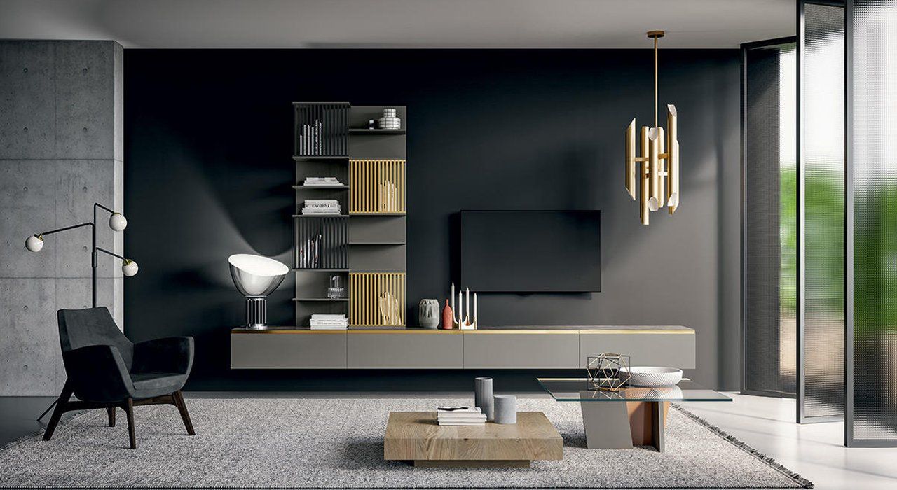 Dall Agnese cabinet furniture for lounge and TV