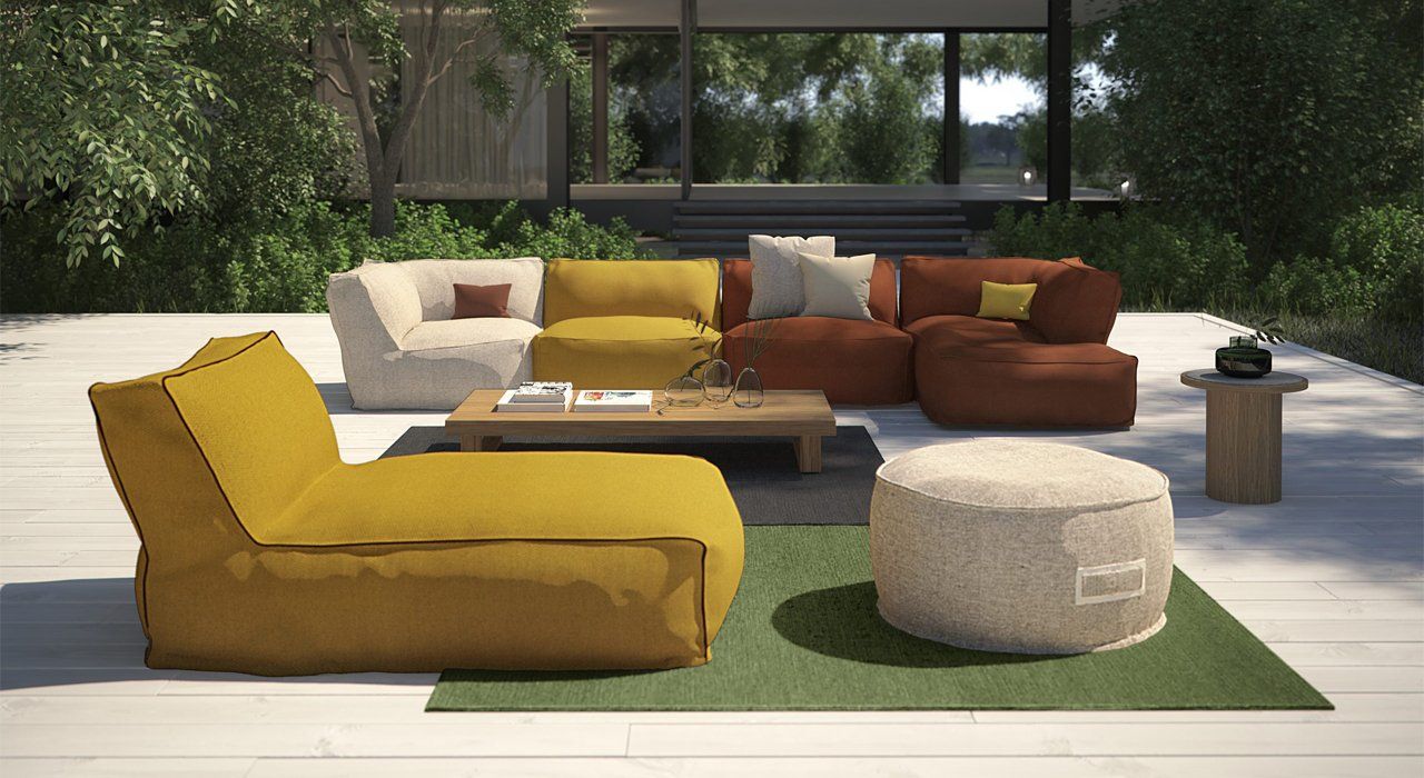 Atmosphera soft luxury designer seating for garden