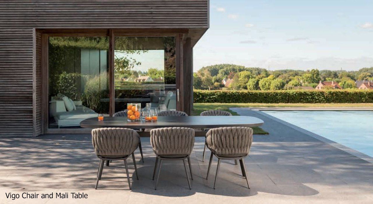 Gescova Mali dining table and Vigo dining chairs
