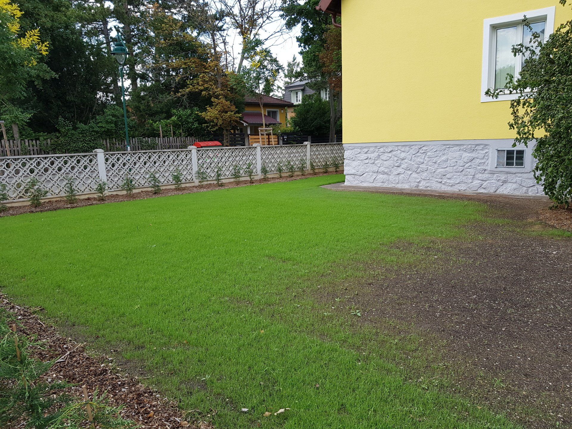 Rasen-Neuanlage
