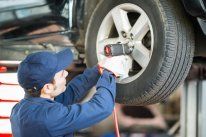 Mechanic at work in his garage - Auto Repair Shop in Sylmar, CA