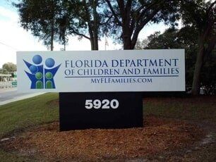 Monument sign