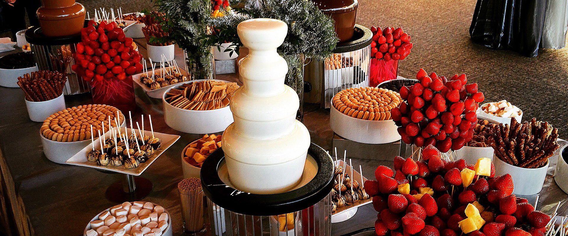 Chocolate Fountain Rentals in NYC and Bergen County, NJ