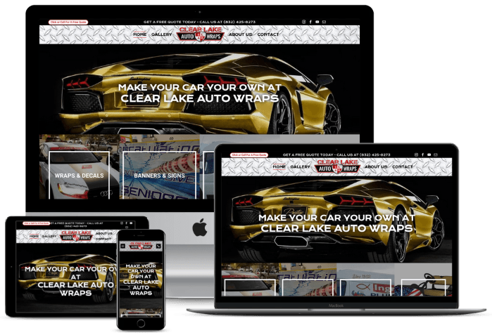 Sample small business website design from iwantawebsite custom website design for small business websites
