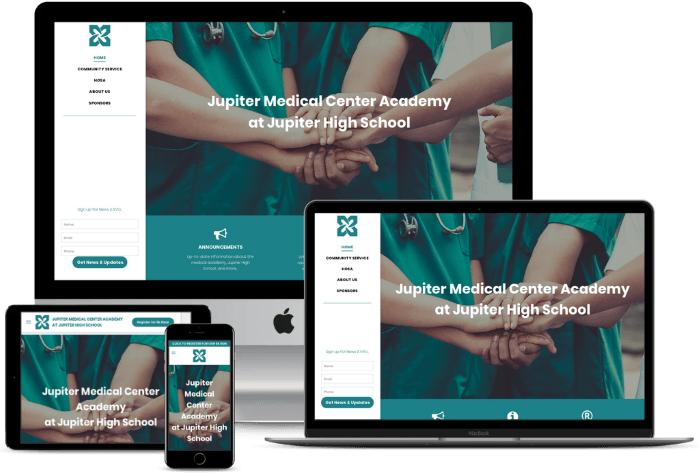 Sample small business website design from iwantawebsite custom website design for small business websites