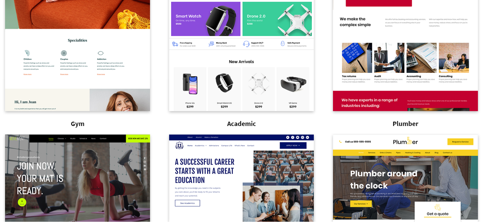 Sample small business website design from iwantawebsite custom website design for small business websites