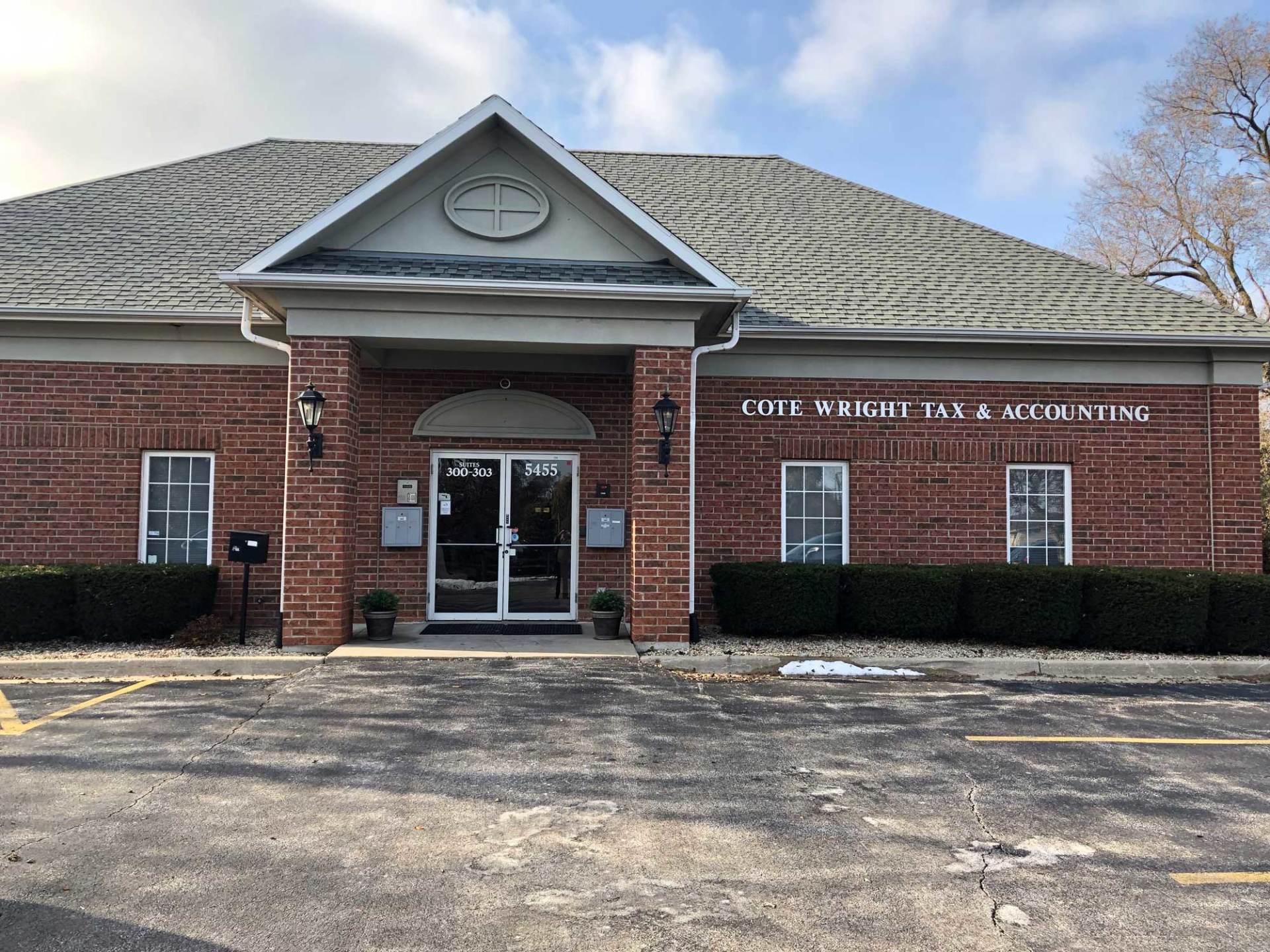 Office Building — Gurnee, IL — Cote Wright Tax & Accounting, Inc. Office Building — Gurnee, IL — Cote Wright Tax & Accounting, Inc.