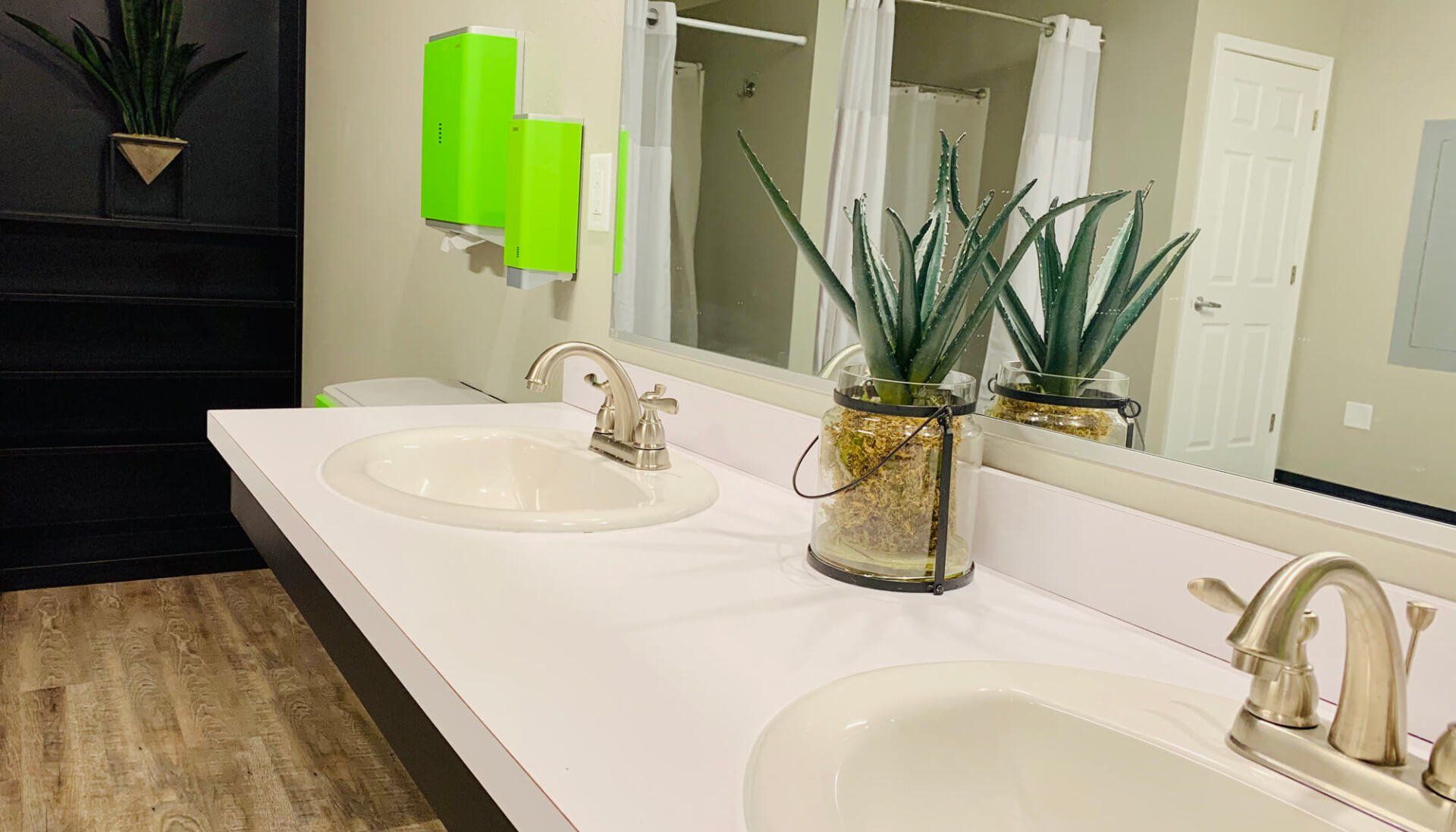 shower room sinks