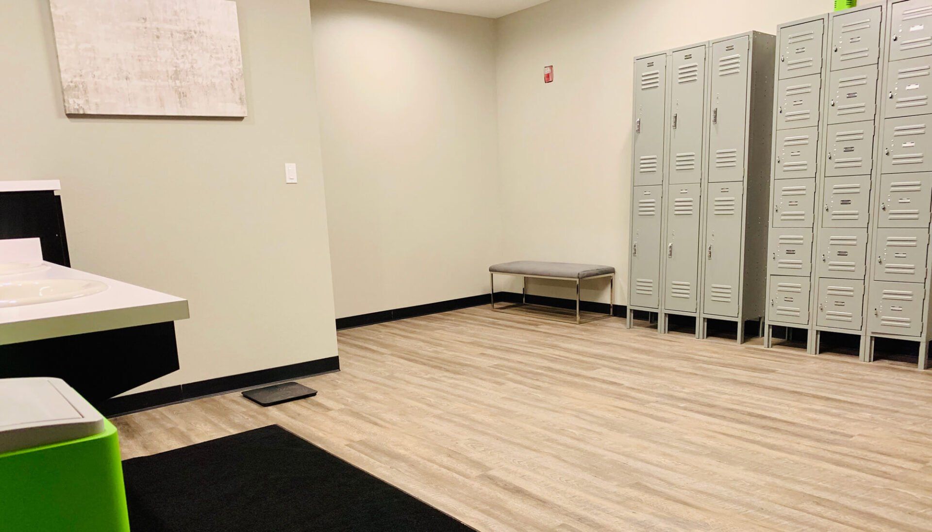 locker room