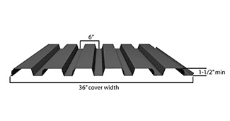 1.5 Composite Deck  (1.5 VLI) — Roof Deck in West Chester, PA