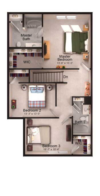 Sakakawea Second Floor