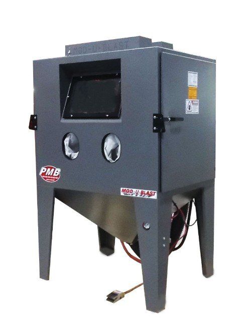 plastic media blast cabinet