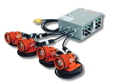 120 volt sandblasting light