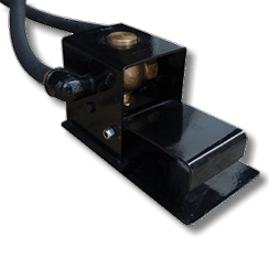 sandblasting footpedal