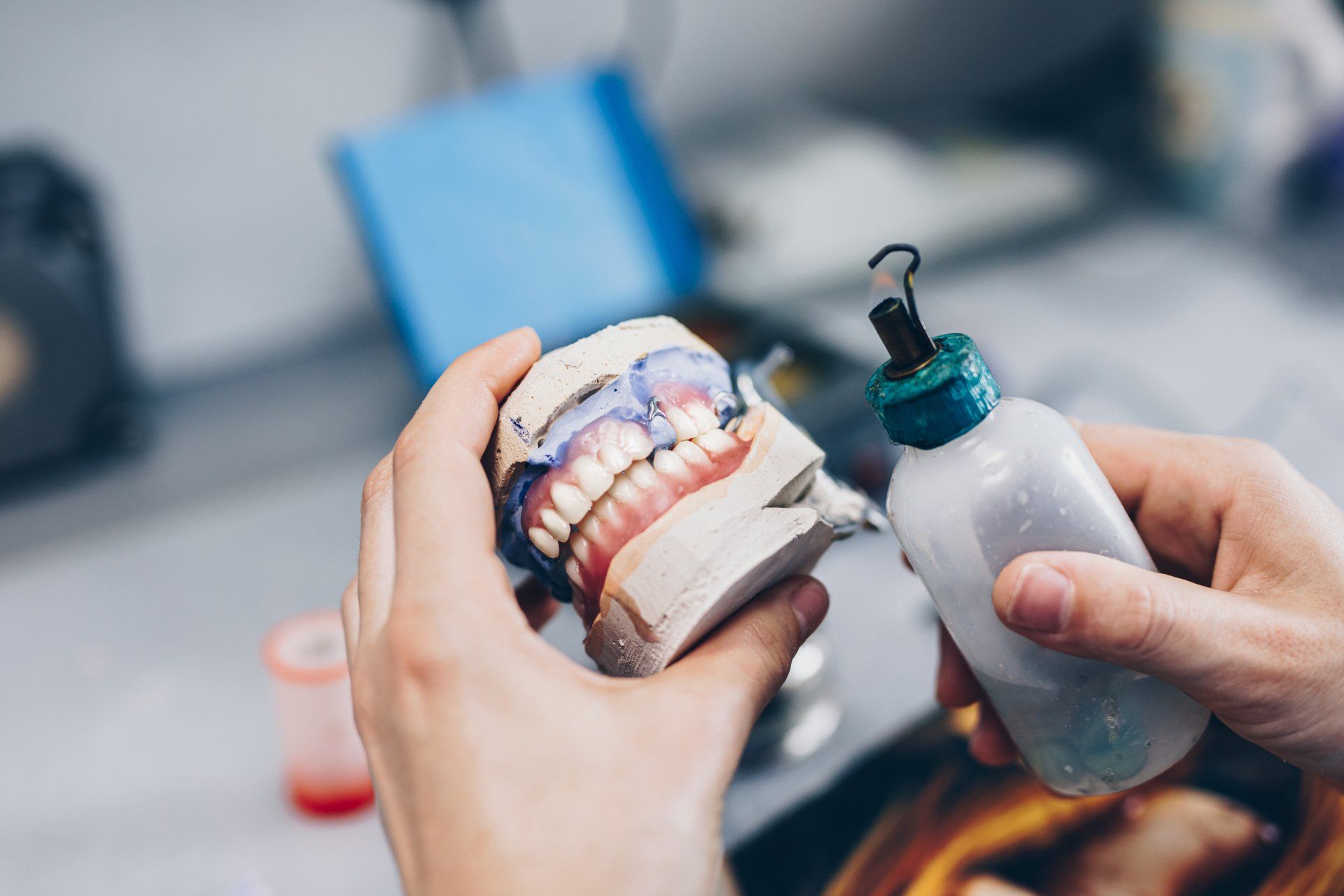 Denture Cleaning and Repair — Denture Clinic in Belmont, NSW