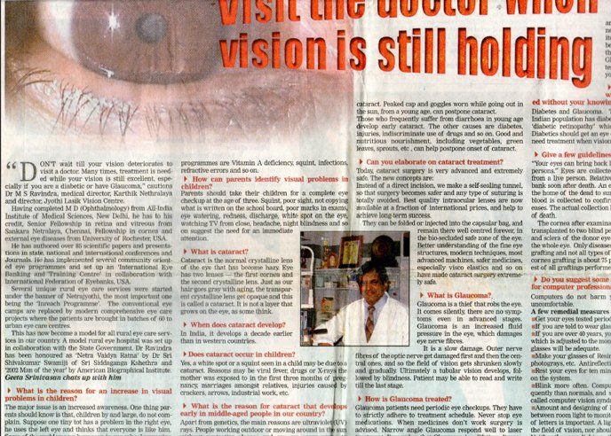 best eye surgeon bangalore