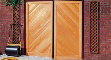 2 panel garage door