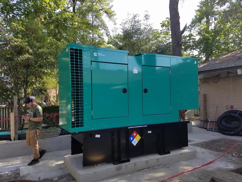 Large Generator — Lumberton, NC — Rogers Electric, Inc