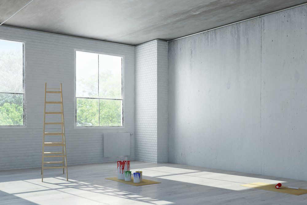 Room Set up To Paint — Aaron Lee Painting Pty Ltd In Jensen, QLD