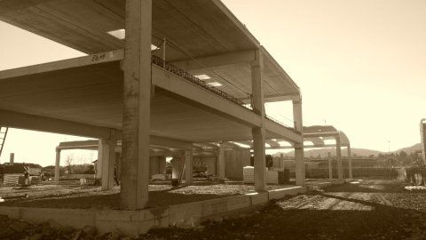 edificio in costruzione