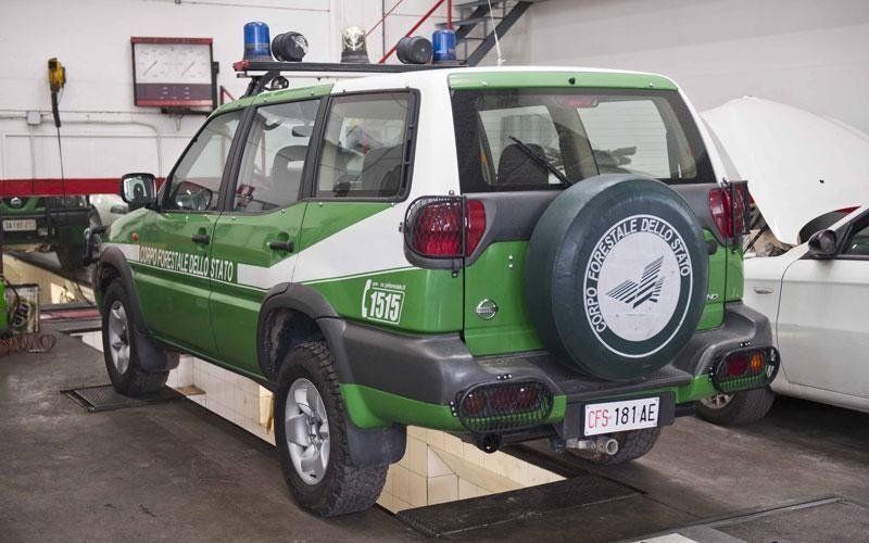 jeep in riparazione
