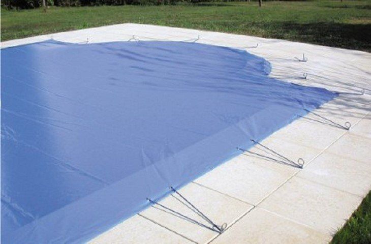 Telo per copertura invernale di una piscina