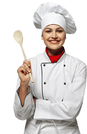 female chef