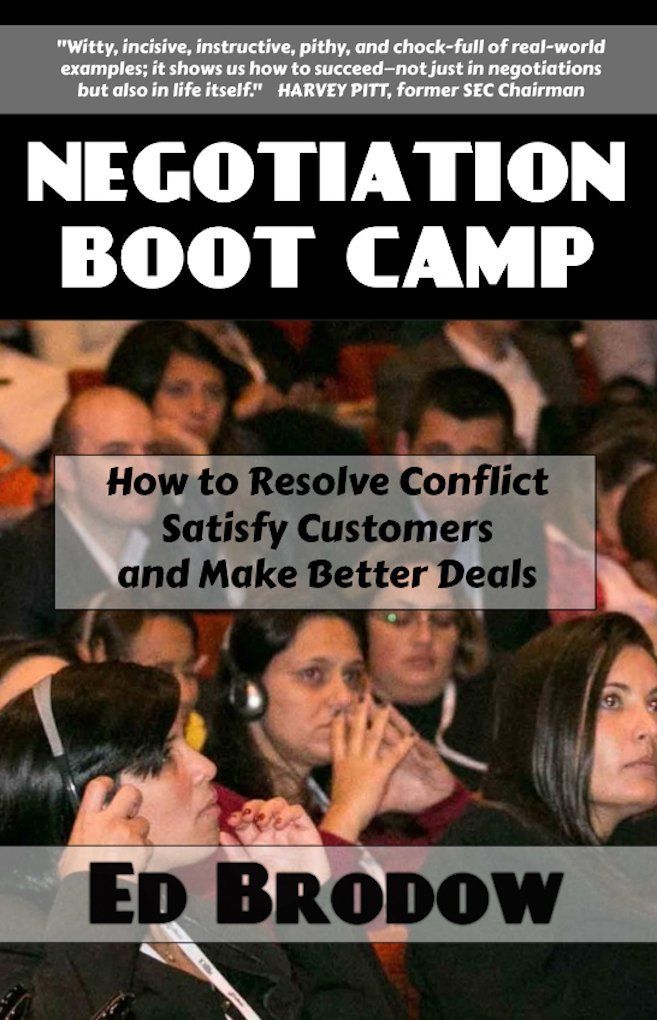 negotiation boot camp