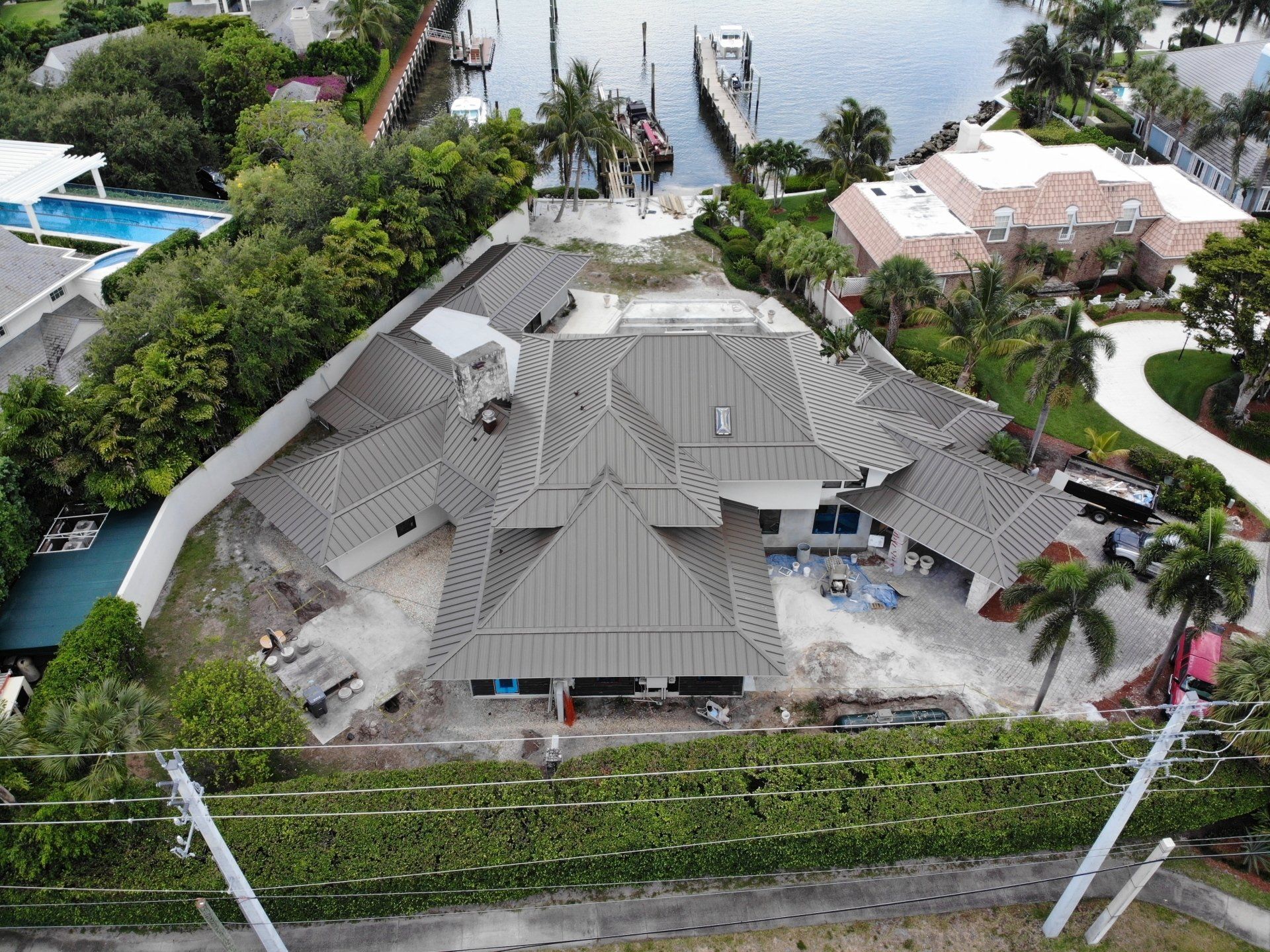 latutudes of delray beach commercial roof installation