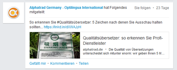 So teilen Unternehmen ihre Blogbeiträge in den sozialen Netzwerken. So teilen Unternehmen ihre Blogbeiträge in den sozialen Netzwerken.