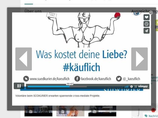 Auch Videos lassen sich in das Employer-Branding-Profil von XING einbauen – der SÜDKURIER hat sich dies als Medienhaus auch vollumfänglich zu Nutze gemacht. Auch Videos lassen sich in das Employer-Branding-Profil von XING einbauen – der SÜDKURIER hat sich dies als Medienhaus auch vollumfänglich zu Nutze gemacht.