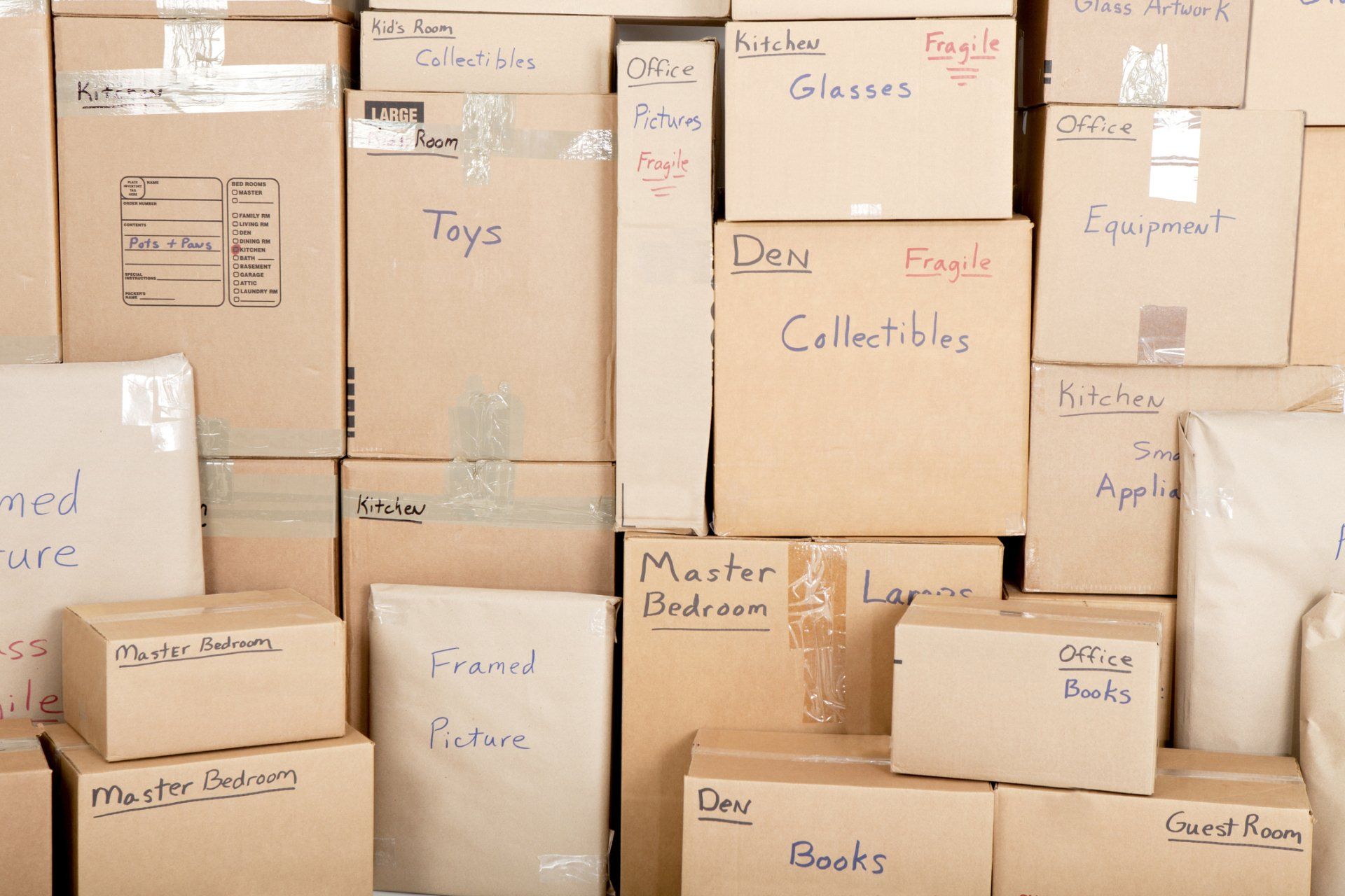Cardboard Boxes — Minneapolis, MN — Bester Bros Transfer & Storage Co