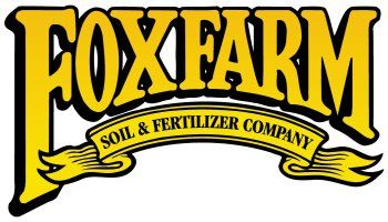 Foxfarm Soil & Fertilizer Company logo in bold yellow and black lettering