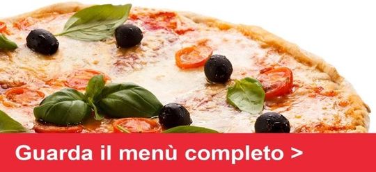 Menù completo pizze da asporto