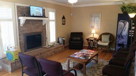 Office interior with chairs by window - counseling services - New Day Counseling Center, Inc., PC in Fayetteville, NC