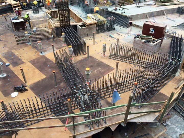 field stud welding, jobsite stud welding, jsw stud rails, embeds, psr rails, punching shear connectors, punching shear rails