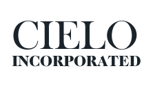 Black-and-white logo reading “CIELO INCORPORATED” in bold serif text.