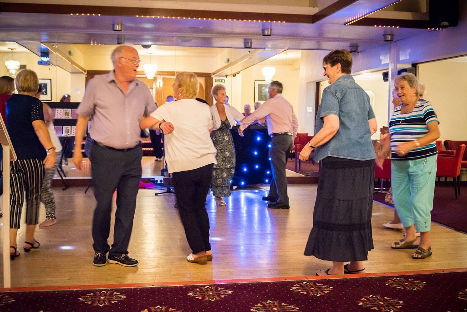 Dancing at the Barrowfield Hotel