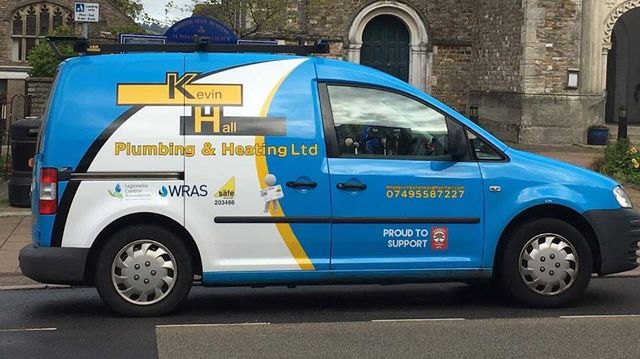 Kevin Hall Plumbing & Heating Ltd Company Van