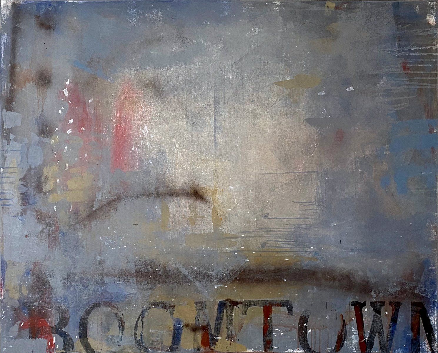 abstract custom painting commissions lease art real estate hotels